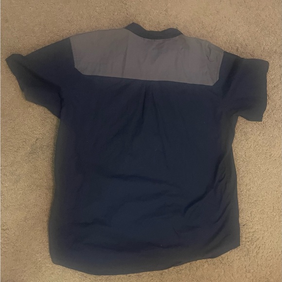 NASA Kennedy Space Center Mens Button Down Shirt 2XL Blue Gray Retro Science - Picture 6 of 6